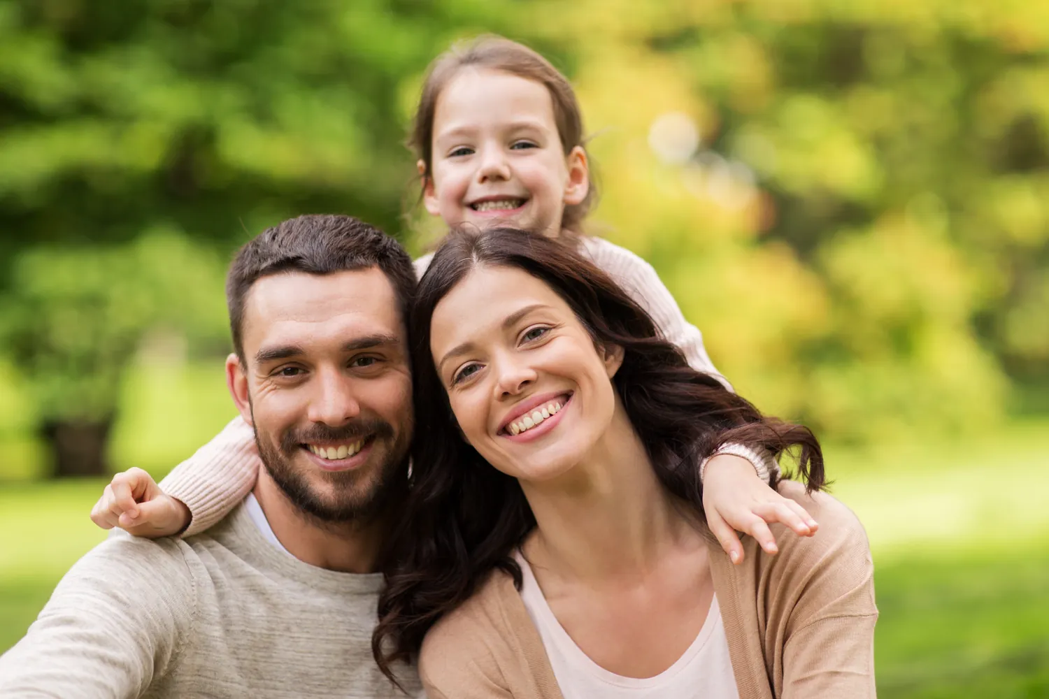 A family with their child outdoors — settling in and living in Tuttlingen